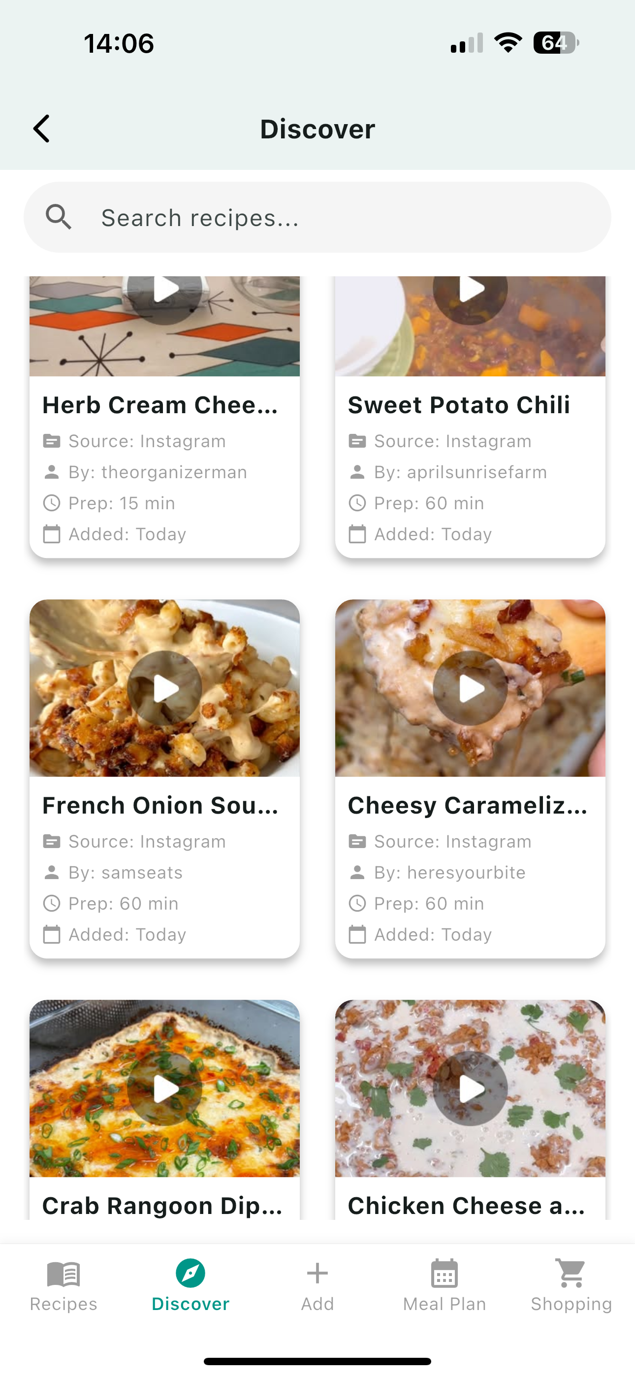 Discover Mode Feature